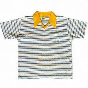 American Vintage Terry Cloth Polo Shirt